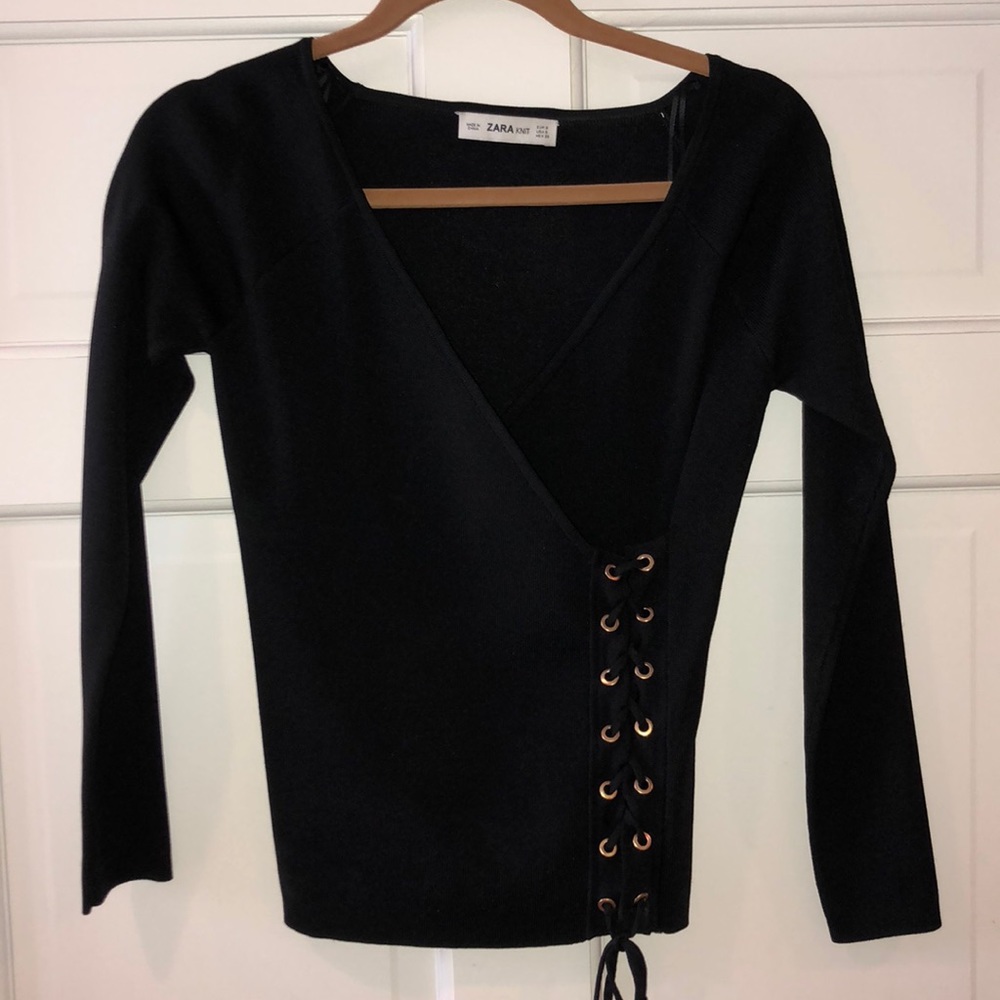 Zara Knit long sleeve top